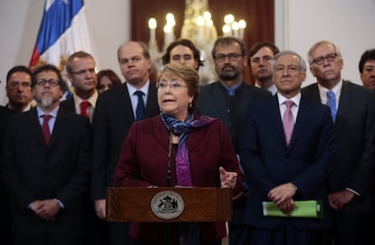 Bachelet habla este jueves sobre la decisión de La Haya