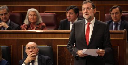 Mariano Rajoy y Jorge Fernández Díaz.