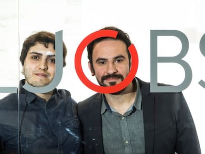 Henrique Calandra e Diogo Miloni, sócios da Jobs for Refugees