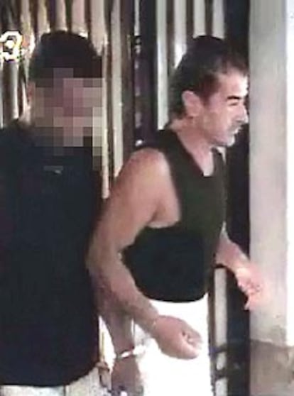 Pedro Martínez Bustos, tras su detención el pasado junio.