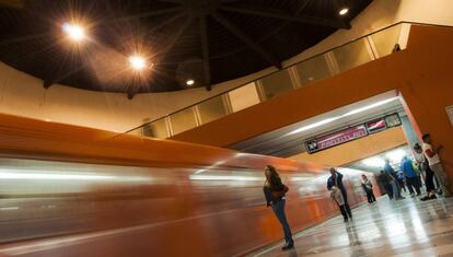 Una de las estaciones de la primera línea del Metro.