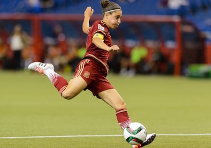 Vero Boquete, en el partido contra Costa Rica.