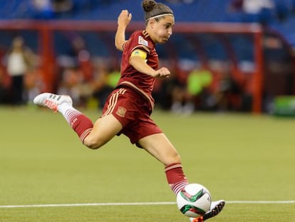 Vero Boquete, en el partido contra Costa Rica.