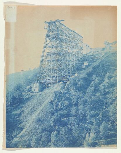 - Construcción del viaducto Viaur en Francia por la Societé de Construction des Battignolles, octubre 1899