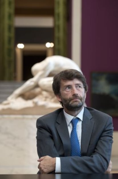 El ministro de Cultura y Turismo de Italia, Dario Franceschini.