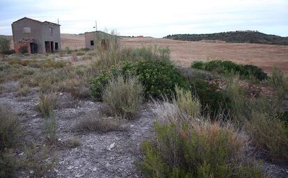 Terrenos donde se prev&eacute; la construcci&oacute;n de un dep&oacute;sito de residuos industriales en Ser&ograve;s