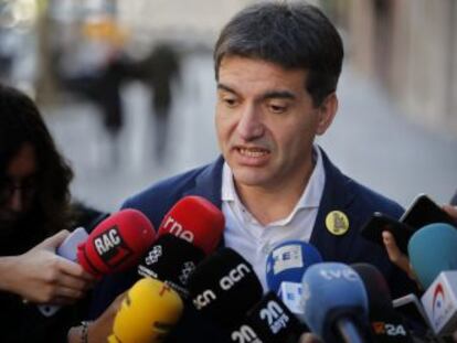 El presidente de los republicanos en el Parlament, Sergi Sabrià, dice que el partido prioriza  un buen acuerdo en contenido  con el PSOE antes que uno rápido