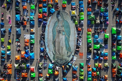 peregrinacion dia de la virgen 2024