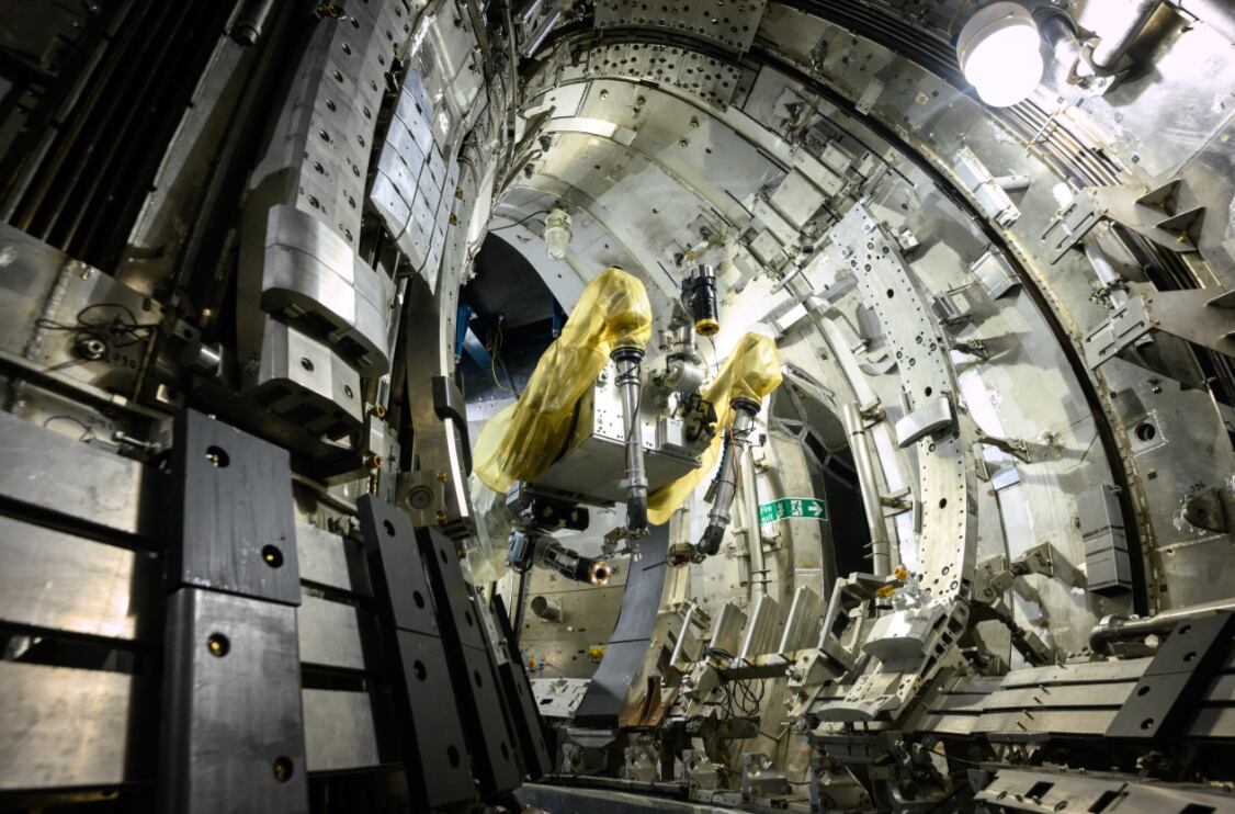 Instalaciones del Joint European Torus, en Reino Unido, para experimentos de fusión nuclear.