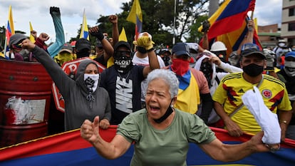 Protestas en Colombia