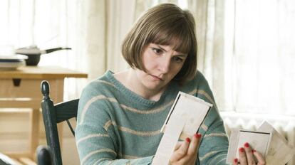 Lena Dunham, en una imagen de la serie 'Girls'.