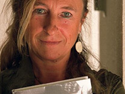 Susana Chillida, hija de Eduardo Chillida, ayer en Madrid.