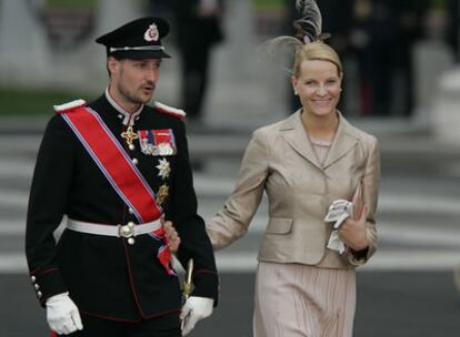 Mette-Marit y el príncipe heredero Haakon