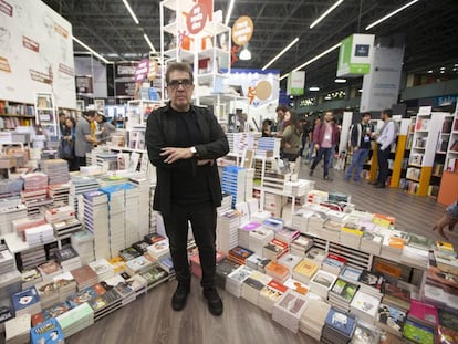 Eduardo Lago, durante la Feria Internacional del Libro de Guadalajara