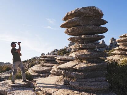 El tornillo del Torcal de Antequera, en M&aacute;laga.