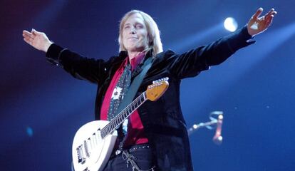 Tom Petty, en un concierto en 2006 en Manchester, Tennessee.