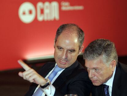 Francisco Camps junto a Modesto Crespo