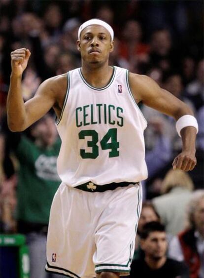 El alero de los Céltics Paul Pierce