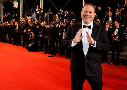 Harvey Weinstein, en la alfombra roja de Cannes de 2013.