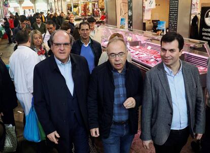 Ángel Gabilondo, en un acto electoral.