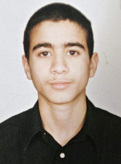 Omar Khadr, antes de ser detenido.