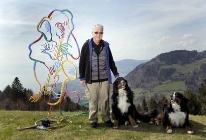 Claude Nobs, fundador del festival, en 2010.