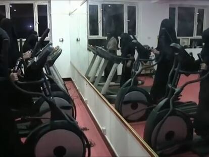 Ir al gimnasio en burka, un acto ‘revolucionario’ en Afganistán