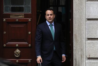 El primer ministro de Irlanda, Leo Varadkar, el pasado domingo en Dublín