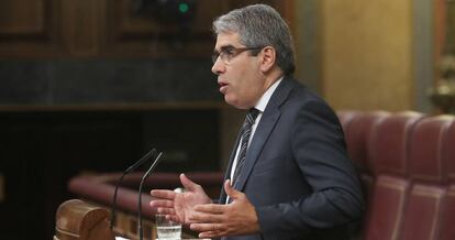 El portavoz en el Congreso de la antigua Convergència, Francesc Homs.