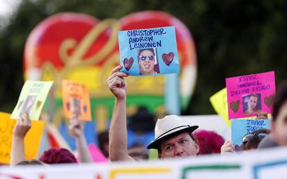 La marcha del Orgullo en Nueva Orleans.