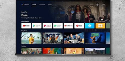 Televisor con Android TV