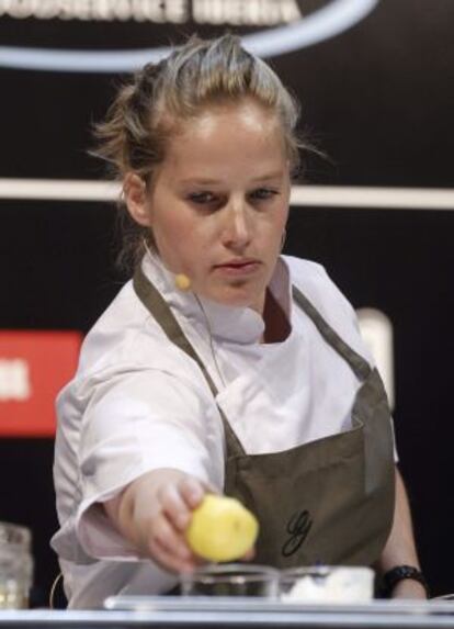 La danesa Kamila Seidler en Madrid Fusión.