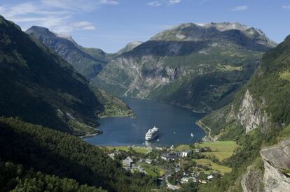 Crucero por los fiordos noruegos.