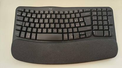 Teclado Logitech Wave Keys negro