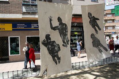 Una de las obras expuestas en la muestra <i>Arte urbano</i> de Alcobendas.