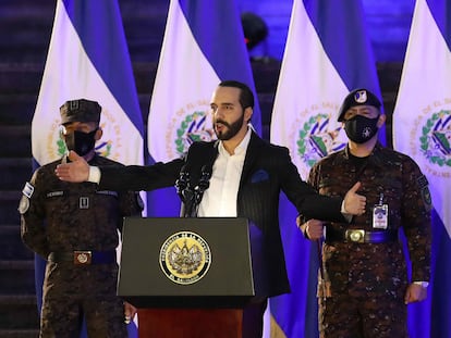 El Salvador: Nayib Bukele participa junto al Alto mando de la Fuerza Armada