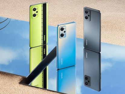 Varios teléfonos Realme GT Neo 2.