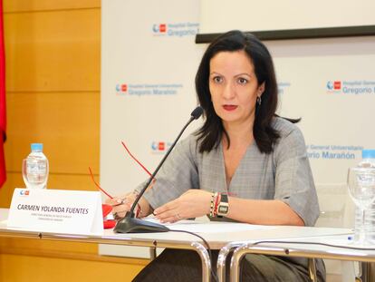 Yolanda Fuentes, directora general de Salud Pública de la Comunidad de Madrid hasta este jueves.