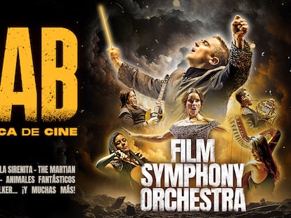 Cartel promocional de la gira 'Tarab' de Film Symphony Orchestra