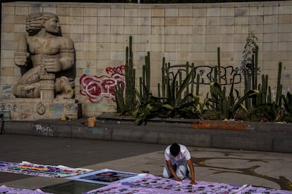 Esta es la marcha número 13 de madres buscadoras. Este año se han unido más de 50 colectivos de búsqueda de diferentes partes del país. 