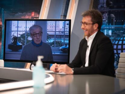 Woody Allen, en un instante de su entrevista en 'El Hormiguero'