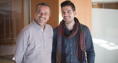 José Antonio Castro (izquierda) y Álvaro García Mancheño.