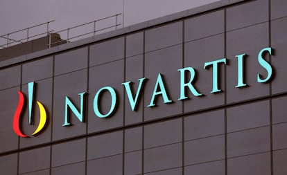 Oficinas de Novartis en el pueblo suizo de Stein.