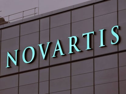 Oficinas de Novartis en el pueblo suizo de Stein.