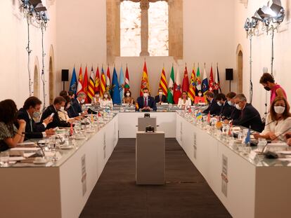 Conferencia de Presidentes Autonómicos celebrada en Salamanca.
