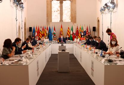 Conferencia de Presidentes Autonómicos celebrada en Salamanca.