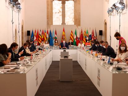 Última conferencia de presidentes el pasado 30 de julio en Salamanca.