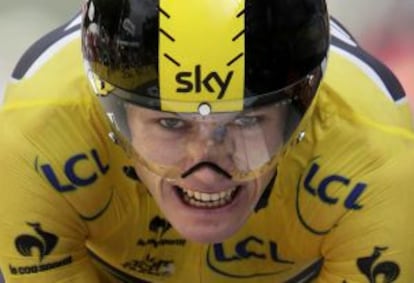 Froome, en el Tour de 2013.