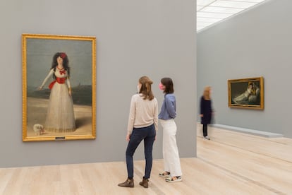 Exposición de Goya en la Fundación Beyeler con 'La duquesa de Alba de blanco' y 'La maja vestida'.