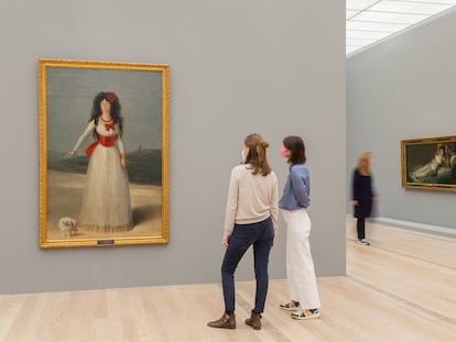 Exposición de Goya en la Fundación Beyeler con 'La duquesa de Alba de blanco' y 'La maja vestida'.